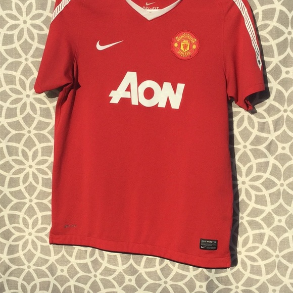 Vintage Manchester United Youth Large Futball - Picture 2 of 8